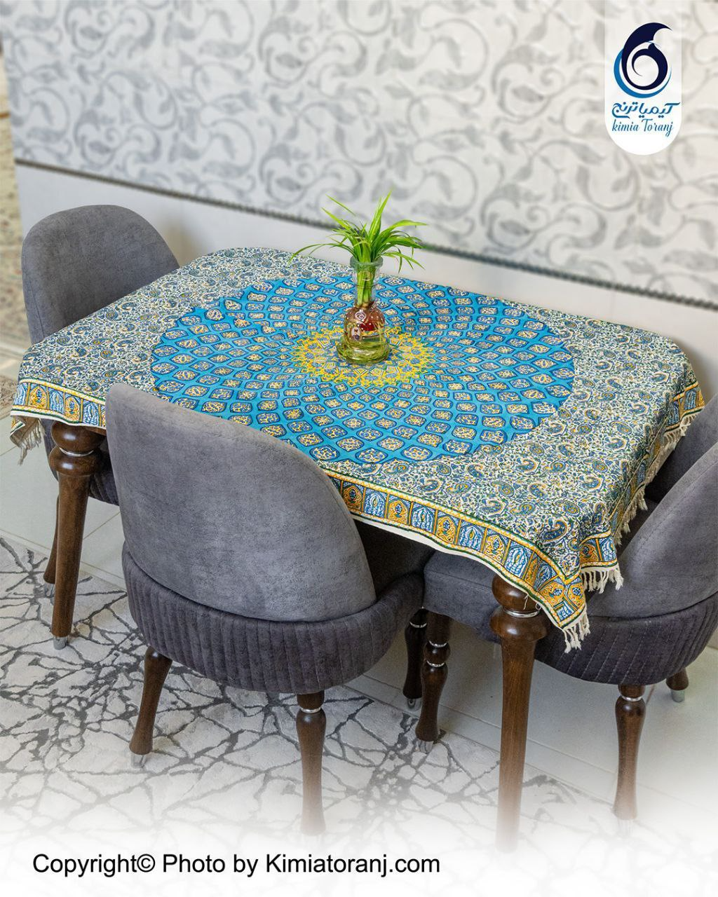 پارچه قلم کار طرح شیخ لطف الله