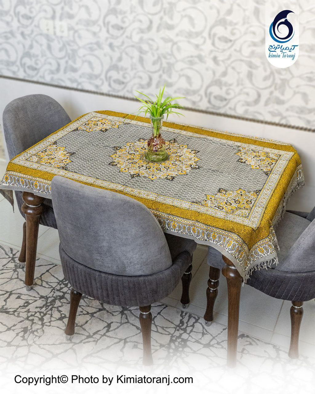 پارچه قلم کار طرح سلطنتی