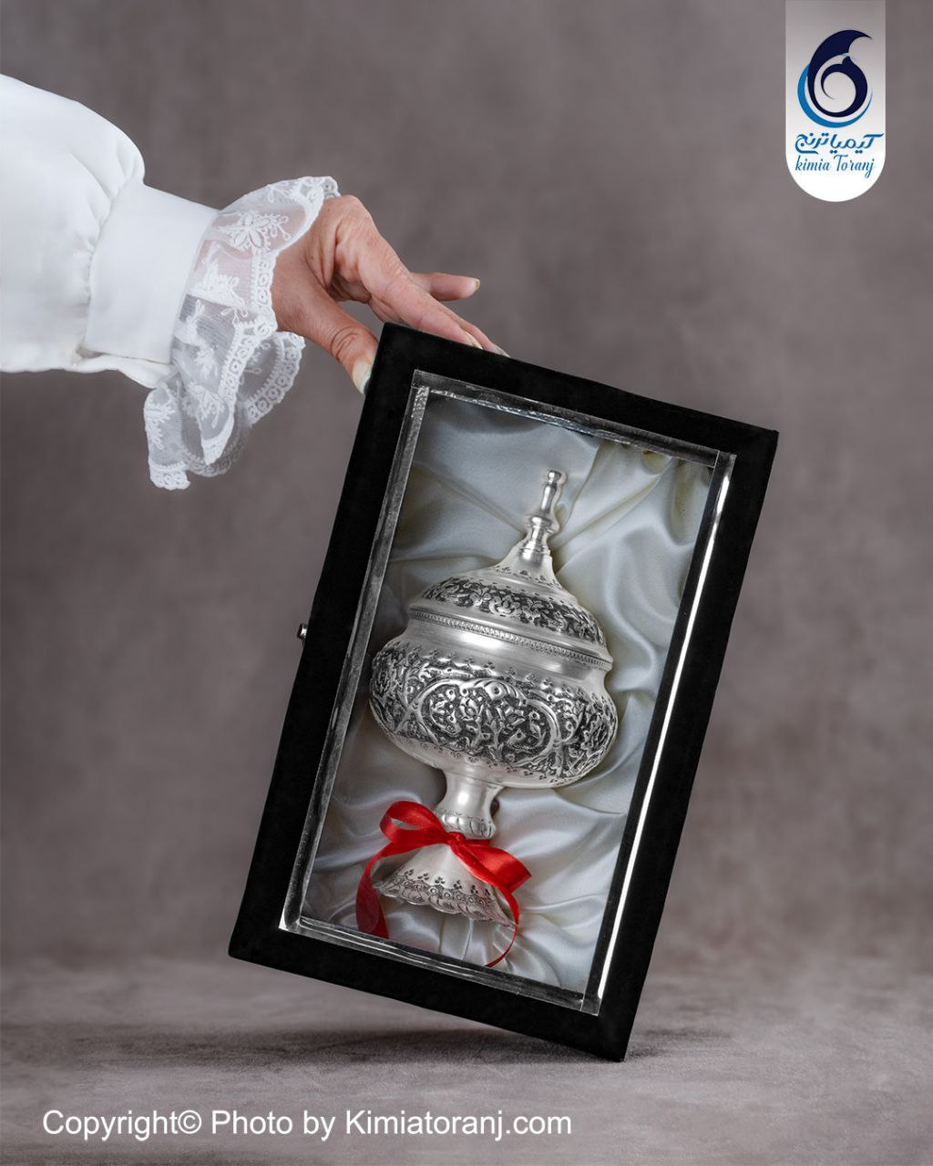 پک هدیه مهرآیین شکلاتخوری شبه نقره