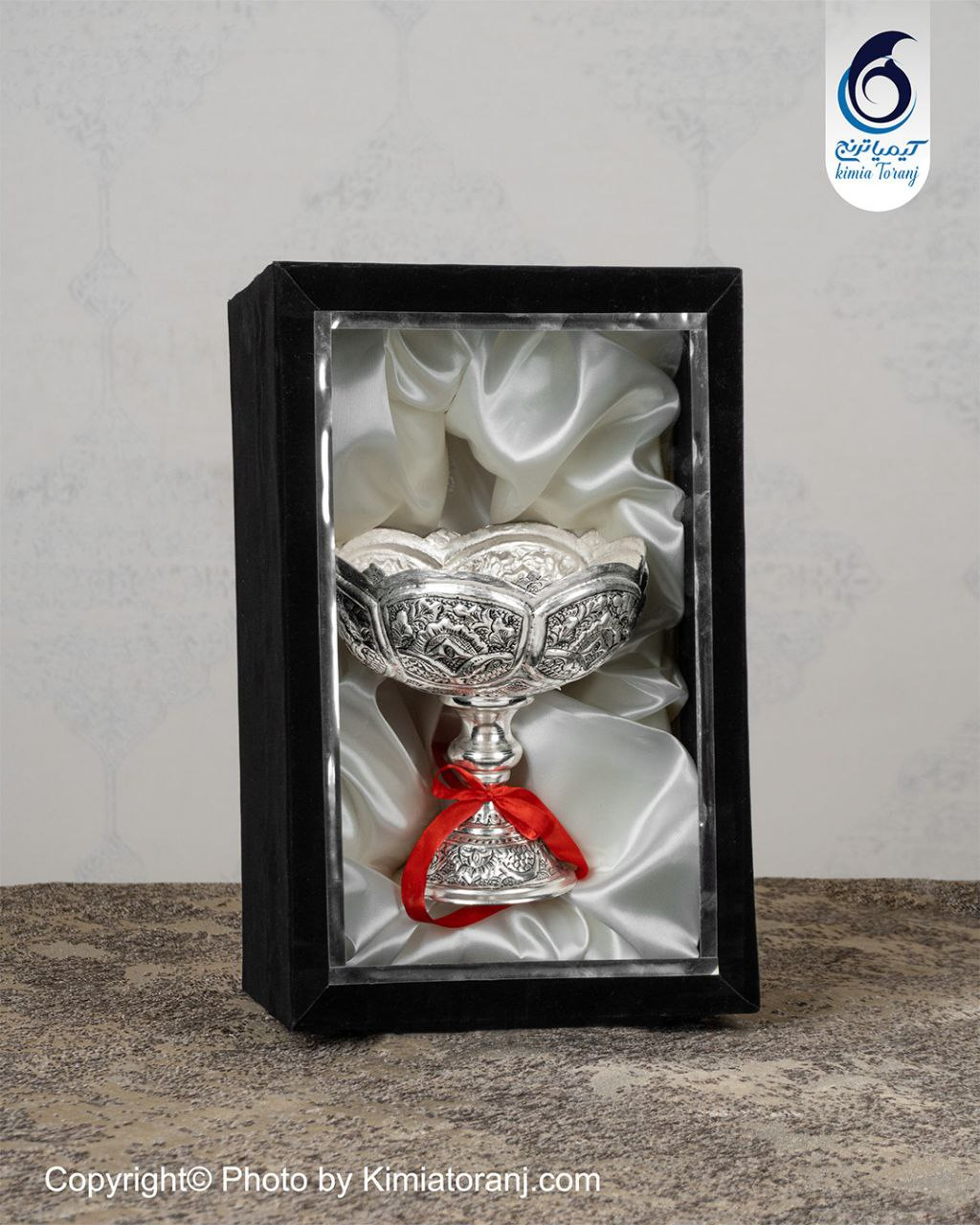 پک هدیه نگارینه آجیل خوری شبه نقره