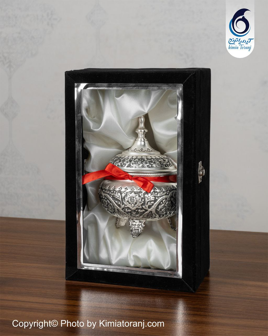 پک هدیه خاتون شکلات خوری شبه نقره