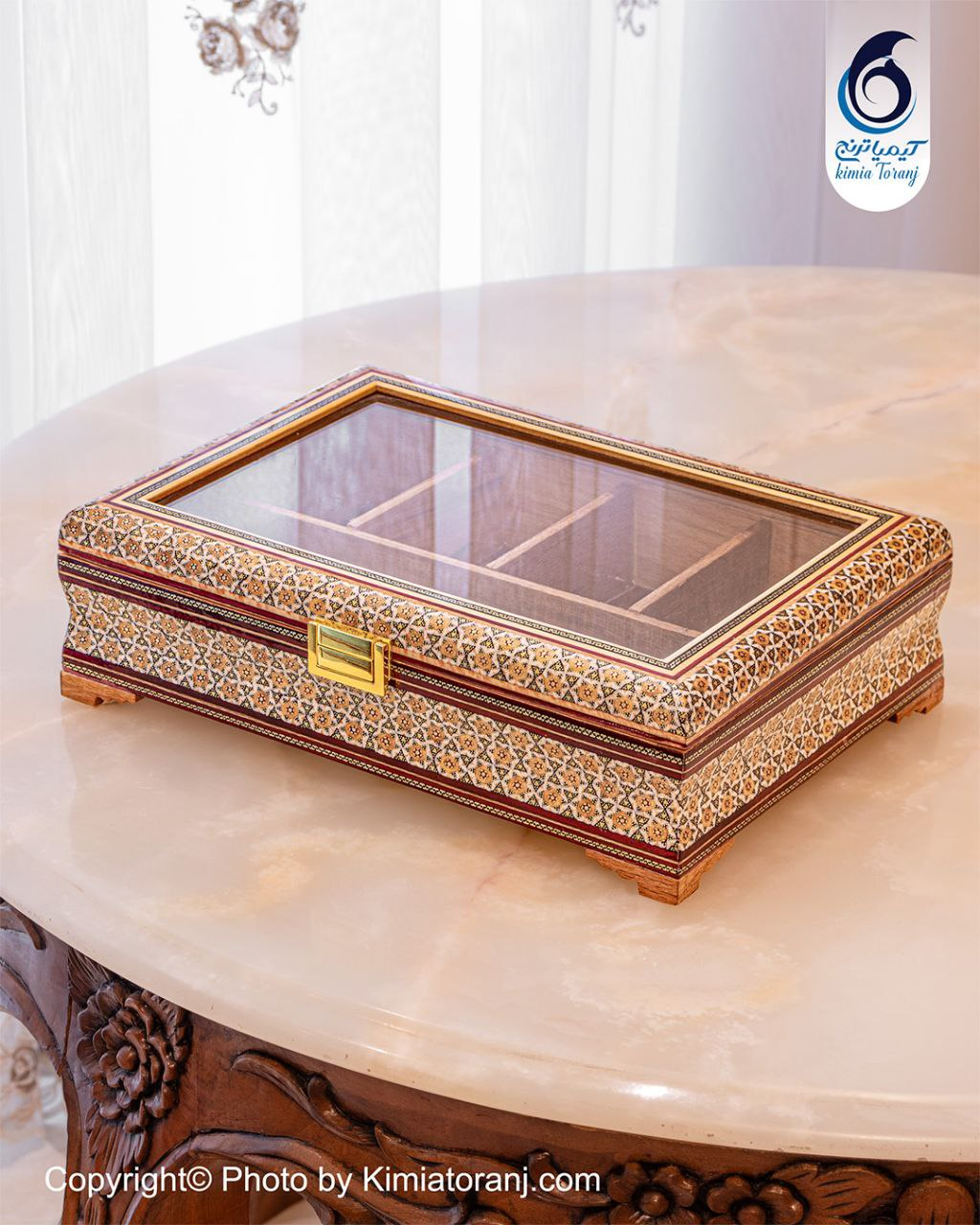 جعبه تی بگ تمام خاتم