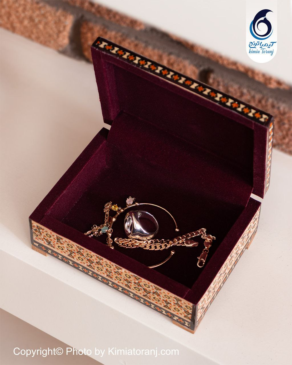 جاجواهری مینیاتور شکار سایز دو